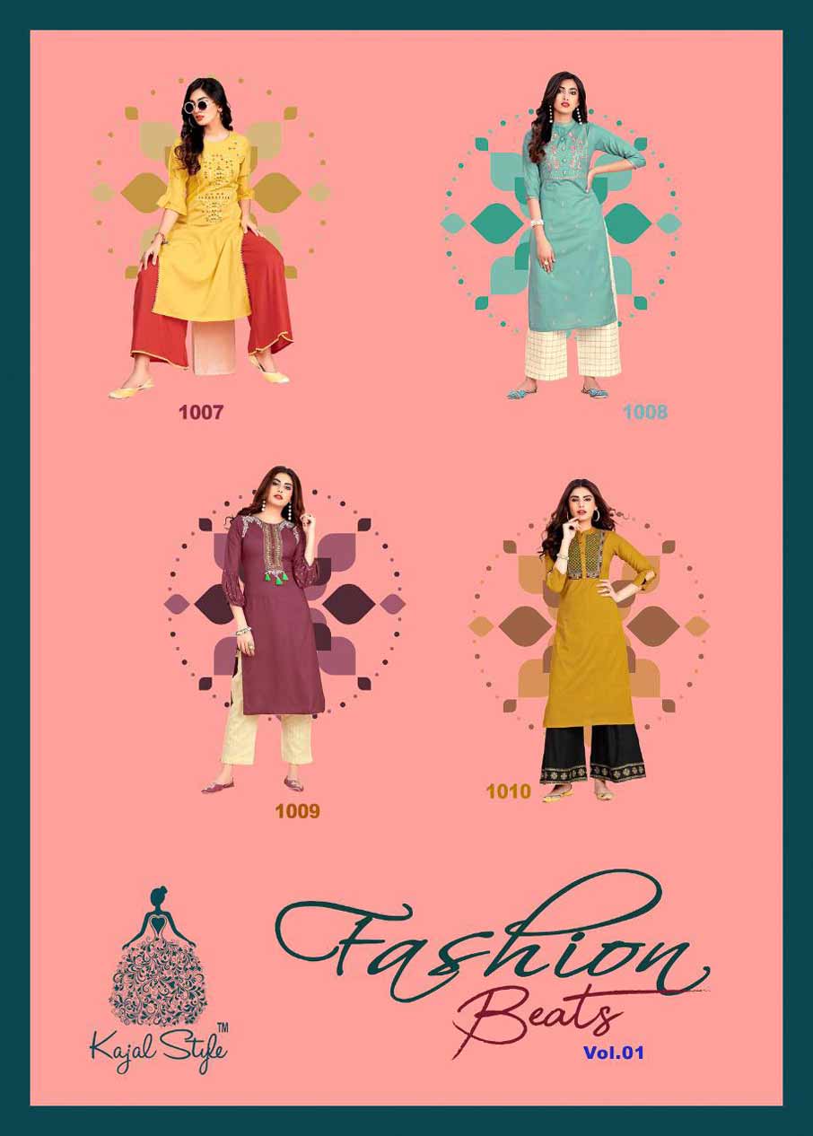 F Beat Vol-1 Rayon Kurtis Wholesale Catalog F Beat Vol-1 Rayon Kurtis Wholesale Catalog